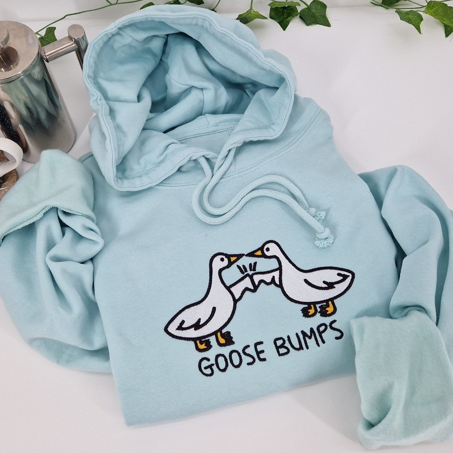 Goosebumps Embroidered Hoodie