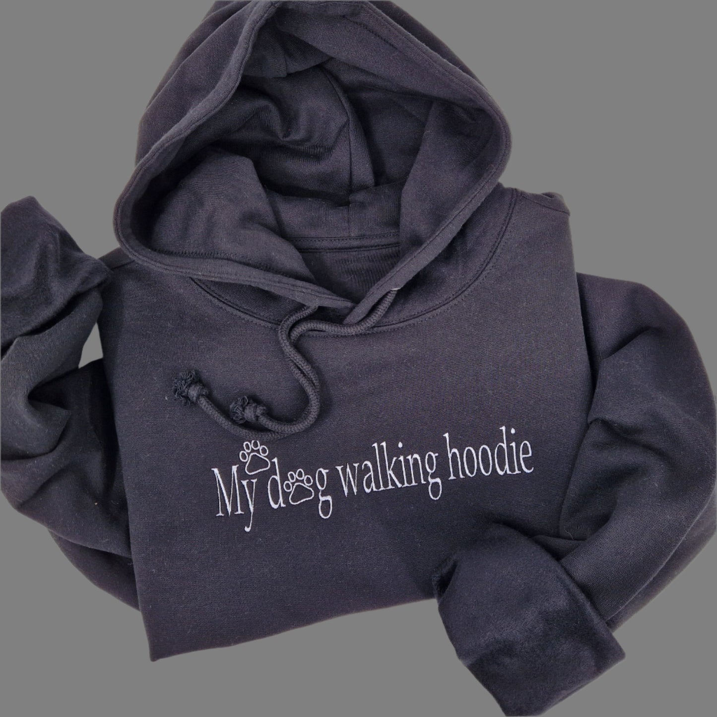 My Dog Walking Hoodie