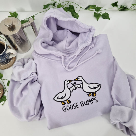 Goosebumps Embroidered Hoodie